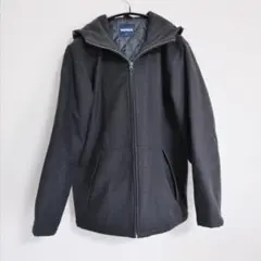 ★OLD UNIQLO【ユニクロ】フーディ メルトン 肉厚 ジャケット 美品 L