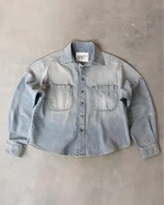 極美品 マディソンブルー 00 ハンプトン シャンブレー シャツ オーバー