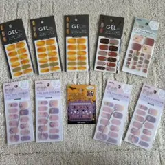 ジェル風ネイルシールセット