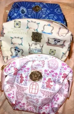 Disneyホテル★宿泊者限定ポーチ３個セット★エクスクルーシブ★FSミラコスタ