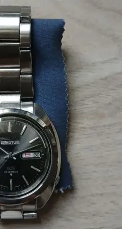 セイコー5    アクタスSS 　23石約４０mm　黒　ちょい希少割と出ない型番のサムネイル