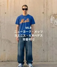 Majestic MLB メッツ Tシャツ セスペデス52青M マジェスティックのサムネイル