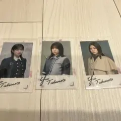 櫻坂46 武元唯衣 クリアステッカー 3枚セット