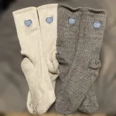 human made ソックス　ホワイト、グレー2色セットのサムネイル