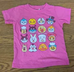 BANDAI アンパンマン Tシャツ ピンク 95cmのサムネイル
