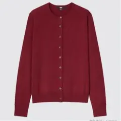 最終値下げエクストラファインメリノクルーネックカーディガンＭ