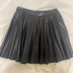 ZARA ブラック プリーツスカート XS