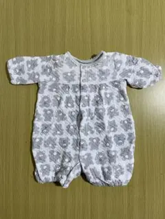 ベビー服　グレー、ロンパース