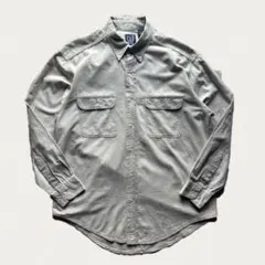 90's USA製　OLD GAP l/s shirt 古着