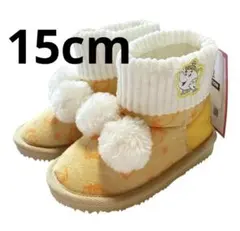 新品タグ付き 15cm 美女と野獣 ムートン ブーツ ディズニー バースデイ 靴