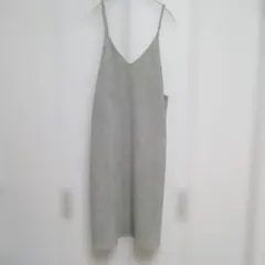 ライトグリーン Vネック サロペット