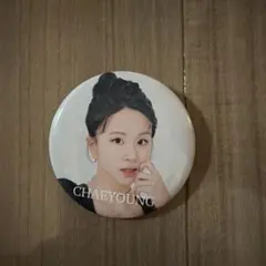 TWICE 4TH WORLD LIVE チェヨン 缶バッチ