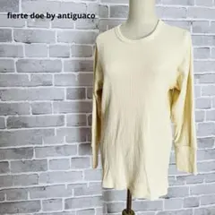 fierte doe by antiguaco.【F】長袖Tシャツ　B097