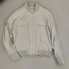 JEANASIS ベージュ ジャケット　ブルゾン