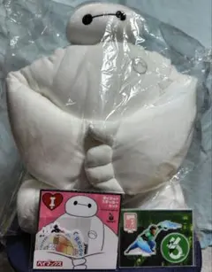 Happyくじ『ベイマックス』A賞　ぬいぐるみ&オマケ付き