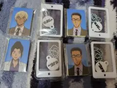 名探偵コナン照明写真風チャーム 安室、風見×2、上原