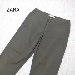 ザラベーシック Z1975 デニム チノパンツ コットン100% カーキ