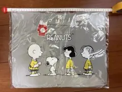 【未使用】スヌーピー レジャーバッグ トートバッグ ピーナッツ