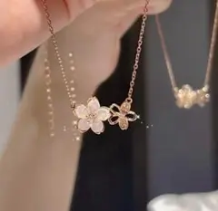 桜 ネックレス