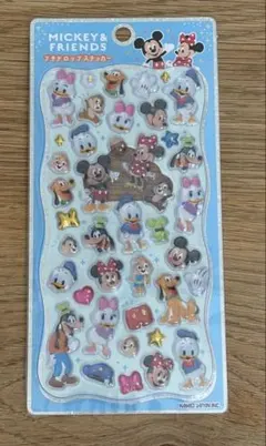 正規品　プチドロップステッカーミッキー＆フレンズ