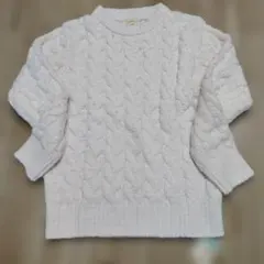 新品‼️最終‼️ジェラートピケ　セーター　薄ピンク