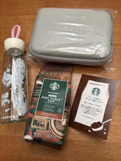 スターバックス　2026 福袋　ボトル　ハードケース　コーヒー豆チケット　豆