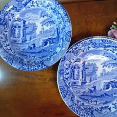 スポード ブルーイタリアン フルーツボウル 6個セット - メルカリ