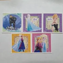 アナと雪の女王 シール 5枚セット