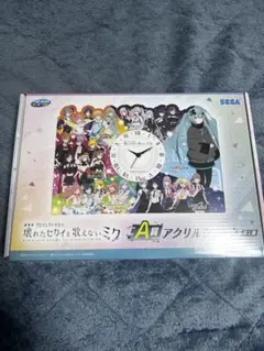 プロセカ ラッキーくじ A賞 アクリルクロック 映画