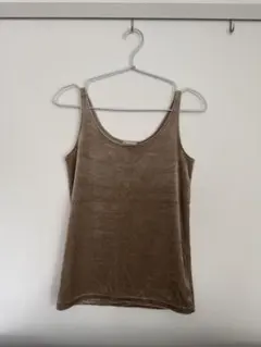 steven alan ベロア タンクトップ ベージュのサムネイル
