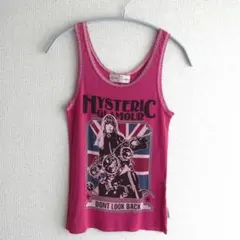 ヒステリックス 00s ヴィンテージ スカル ローズ柄 タンクトップ