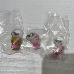 ハローキティめじるしチャーム　3個セット