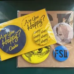 嵐 Are you happy? FS II缶バッチセット