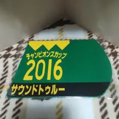 出走馬ミニゼッケンコースター　サウンドトゥルー