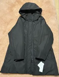 フード付きジャケットコート ブラック XL新品未使用品
