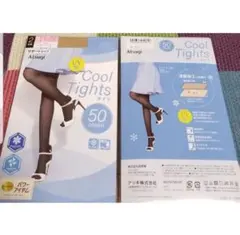 ATUGI　M-L　Cool Tights　50デニール　UV　タイツ　４足のサムネイル