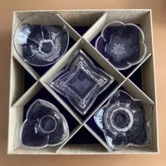 HOYAクリスタル 小さい器　小鉢5種セットのサムネイル