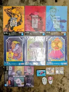 ​ジョジョ 一番くじ まとめ売り ビジュアルボード シート F-MEGA