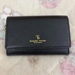サマンサタバサ　名刺入れ　ブラック