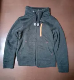 Find Out フルジップジャケット グレー