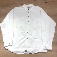 Levi's RED TAB 長袖 ホワイトデニムシャツ