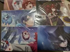 ツイステ 月刊Gファンタジー付録 ポスター ツイステッドワンダーランド リドル他