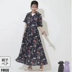 BABYDOLL ディズニー 半袖シャツ 総柄 Fサイズのサムネイル