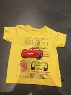 カーズ ライトニング・マックィーン キッズ Tシャツ　イエローのサムネイル