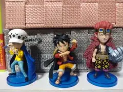 ワーコレ　ワノ国　ルフィ　ロー　キッド　フィギュア