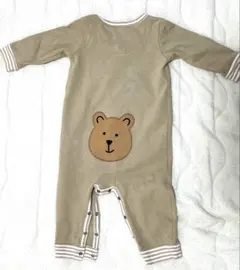 GAP ベビー ロンパース くまけつ　ブラウン