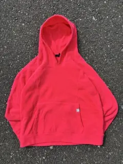 【希少】 00s oldGAP フリースパーカー サーモンピンクarchive