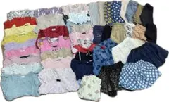 激安！90cm 女の子 半袖 まとめ売り