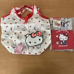 【新品】サンリオ HELLO KITTY ハローキティ エコバッグ＆巾着