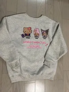 しまむら 日焼け制服キティサンリオキャラクター スウェット グレー 平成 ギャル